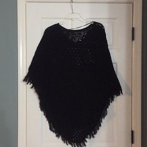 Black poncho